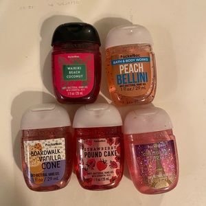 pack of bath and body works hand sanitizers